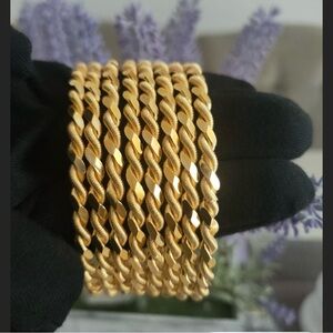 Brand new 22k gold plated bracelets from turkey